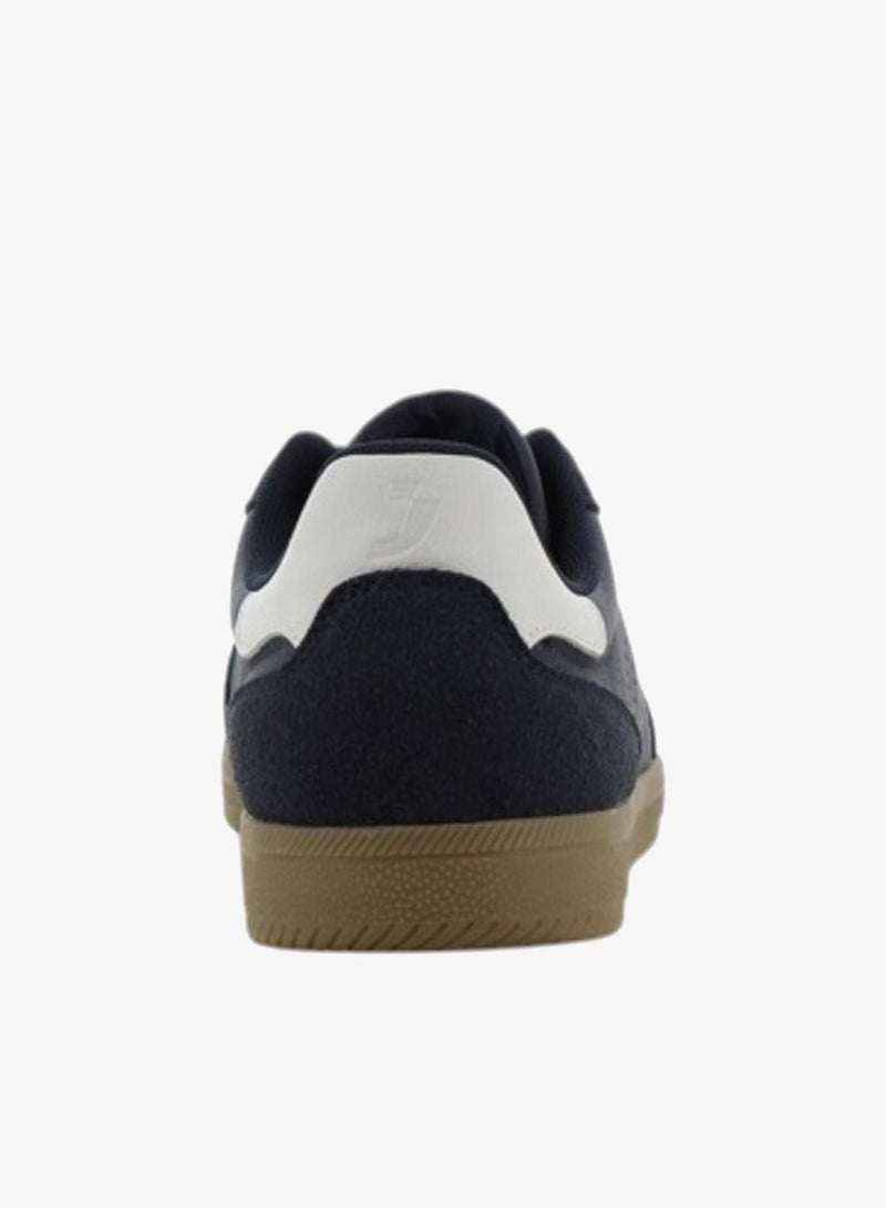 SJ Men's Perforated Sneakers with Lace-Up Closure - 637602-553 - Image 4