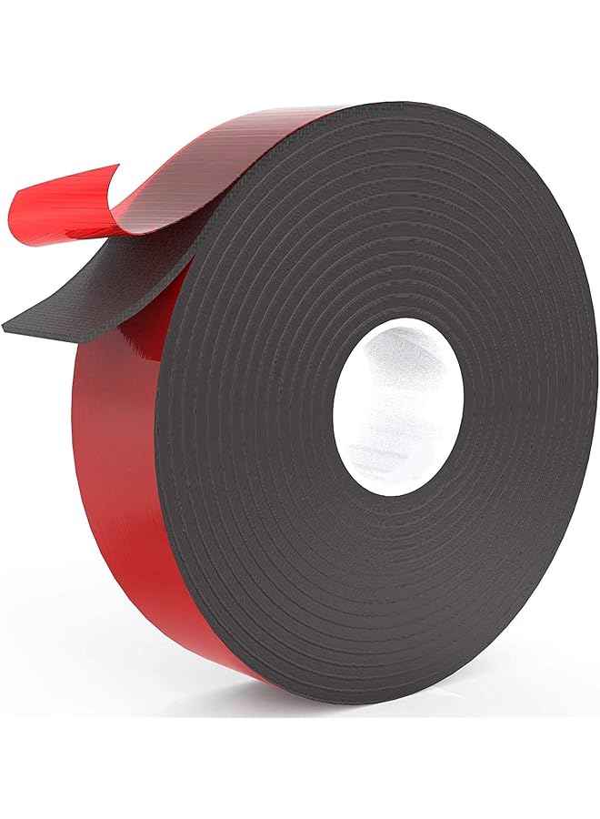 erorex Double Sided Foam Tape 10M Mounting Foam Tape Adhesive Seal Strip For Doors Automotive Car Trim Strip Gap Filling Led Strip Ligh Home Decorative Sealing Tape 33 Ft - Image 1