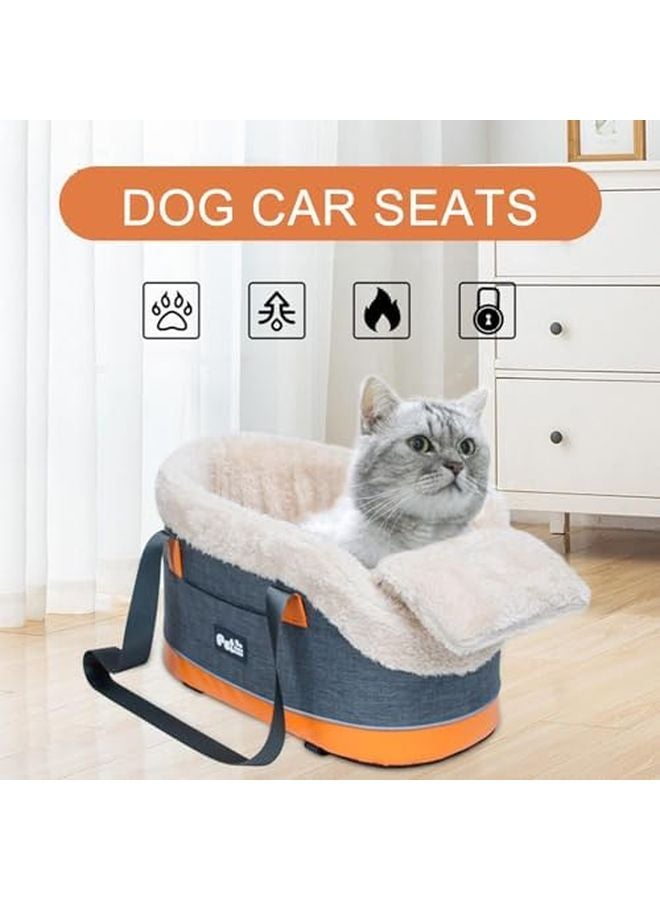 Small Dog Car Seat Pet Carrier Console Travel Safety Bag For Puppy And Cat - Image 4