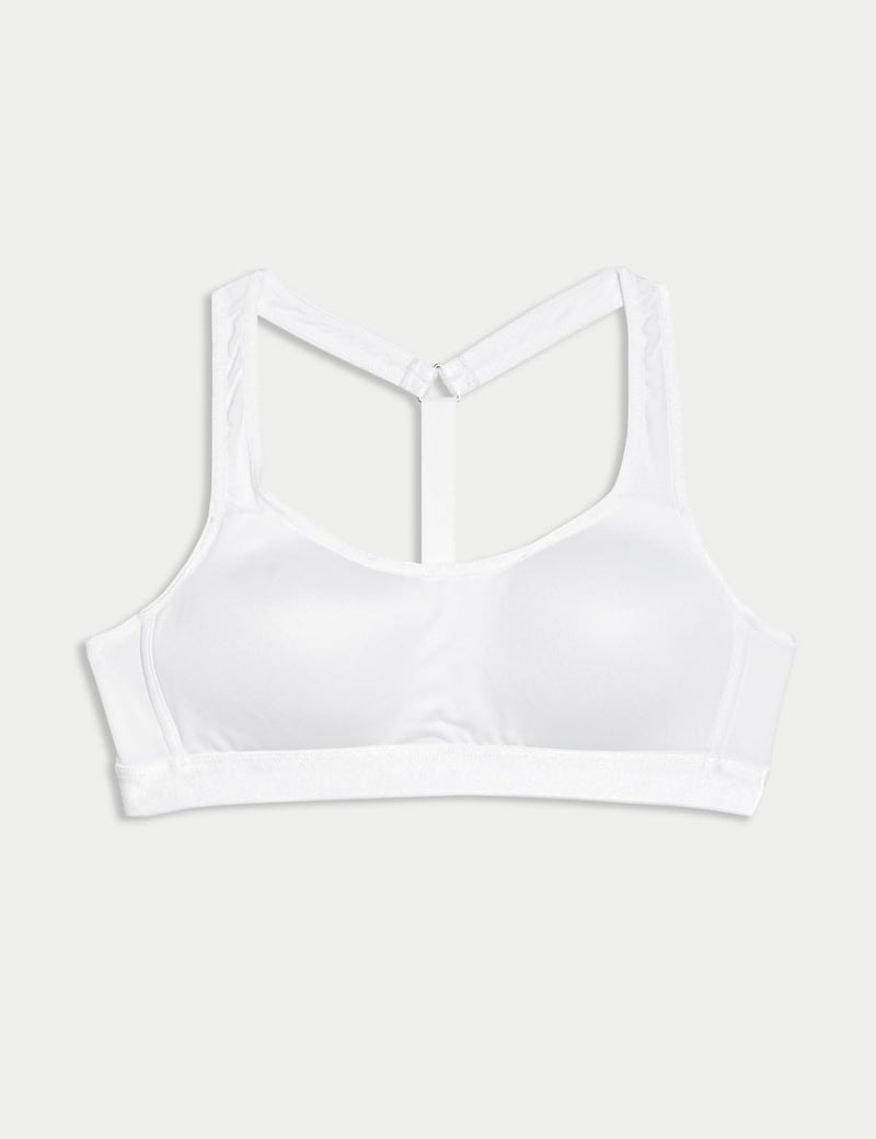 Marks & Spencer Angel Adjustable Sports Bra_30B White - Image 2