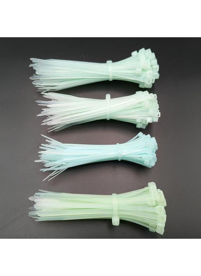 Bluejw High Temperature Resistant 130 Degree Green Cable Tie Self-locking Thick Plastic Flame Retardant Wire Harness Cord Wholesale  - Image 5