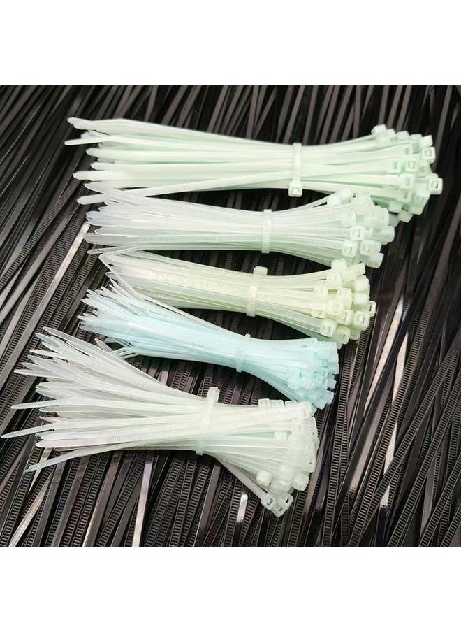 Bluejw High Temperature Resistant 130 Degree Green Cable Tie Self-locking Thick Plastic Flame Retardant Wire Harness Cord Wholesale  - Image 4