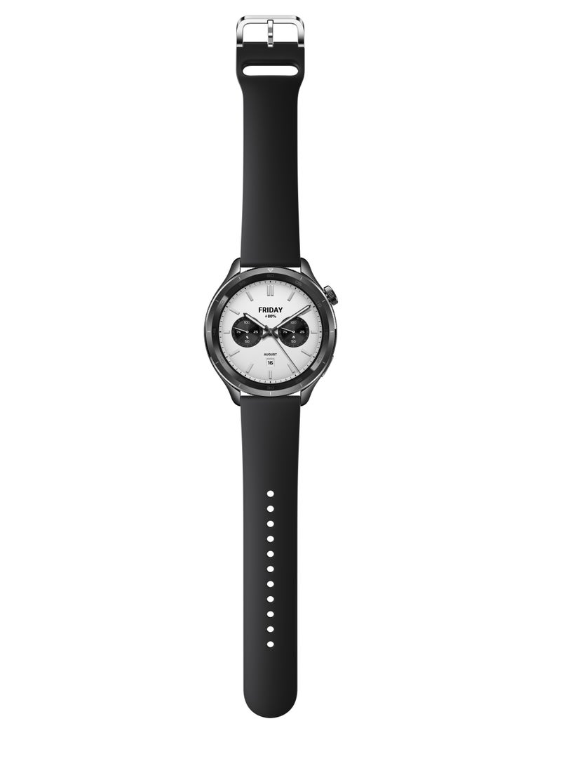 Xiaomi Watch S4 Smartwatch 1.43-inch AMOLED Display, Long Battery Life, Bluetooth Calling, Noise Reduction, Advanced Health Detection, 15 Days Battery Life - Black - Image 3