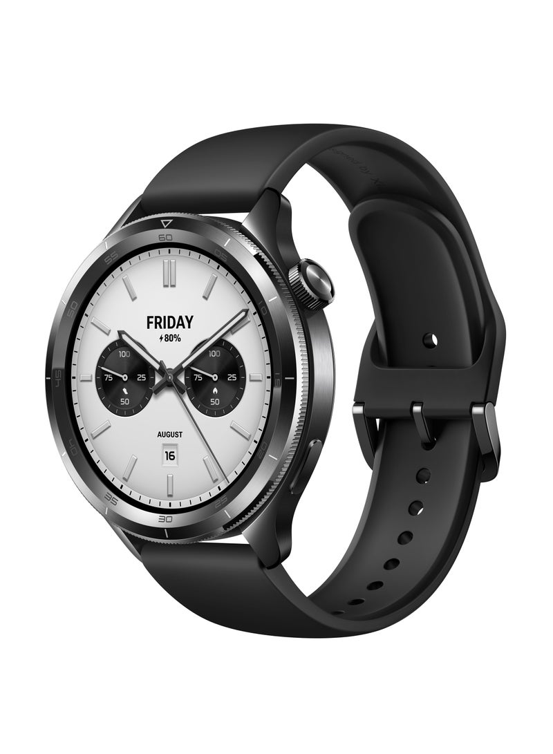 Xiaomi Watch S4 Smartwatch 1.43-inch AMOLED Display, Long Battery Life, Bluetooth Calling, Noise Reduction, Advanced Health Detection, 15 Days Battery Life - Black - Image 2