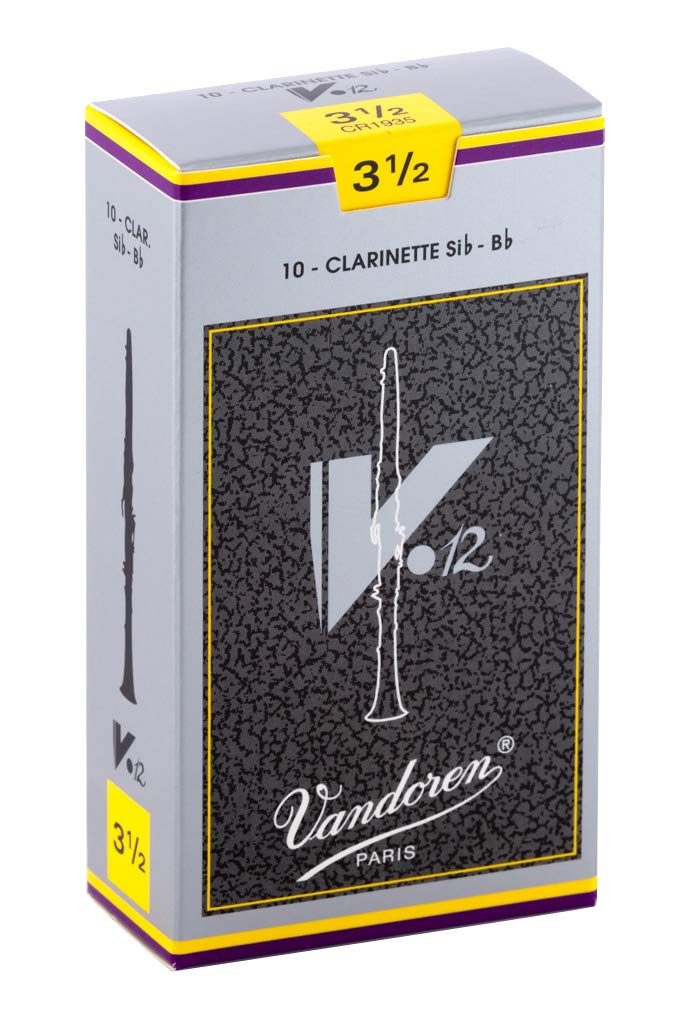 Vandoren CR1935 Bb Clarinet V.12 Reeds Strength 3.5; Box of 10 - Image 1