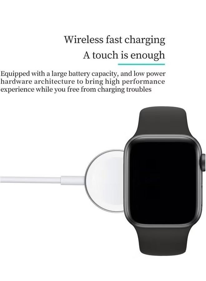 JAJEEK "Gold Ultra 4G Smart Watch – 2.2 Inch HD Display, SIM Capability & Three Interchangeable Straps" - Image 3