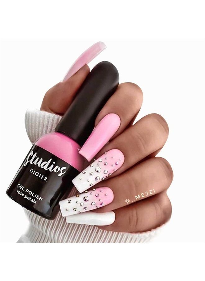 DIDIER LAB - Studios Gel Polish Rose Petals - Professional Manicure Pedicure Products - Rich Pigment for Complete Nail Coverage - Flawless Shine - Suitable for Beginners - UV Lamp - Gift for Women - Image 1