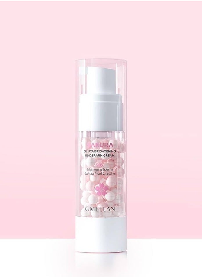 GMEELAN Sakura Gluta Brightening Underarm Cream  - Image 1