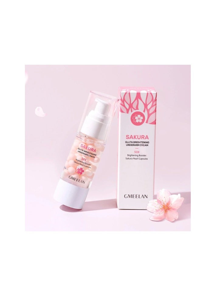 GMEELAN Sakura Gluta Brightening Underarm Cream  - Image 2