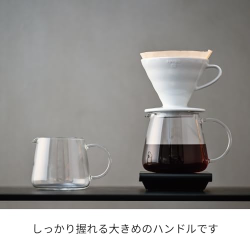 HARIO VBS36 V60 Barista Server 360 Clear 122 fl oz 360 ml For 13 Cups Microwavable Made in Japan - Image 3
