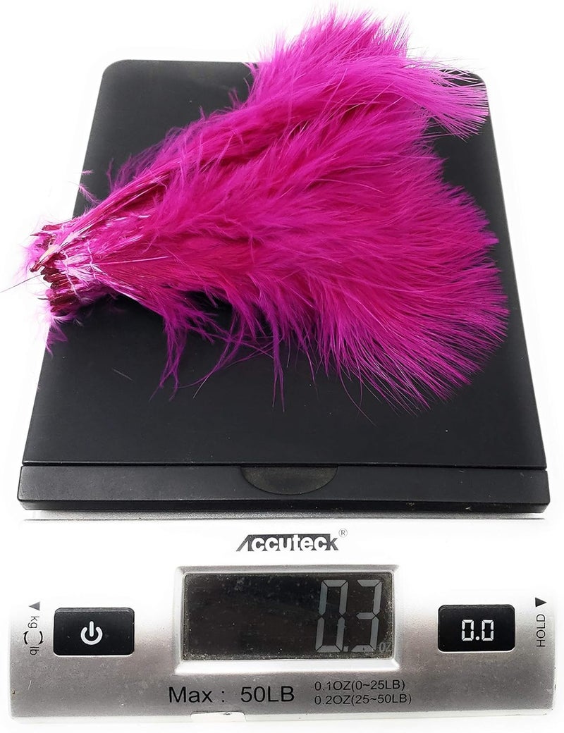 Creative Angler Strung Marabou Bird Feathers for Tying Fly Fishing Flies - Fly Tying Accessories - Perfect Choice for Tail & Wings and Easy to Tie On The Lure - Image 2