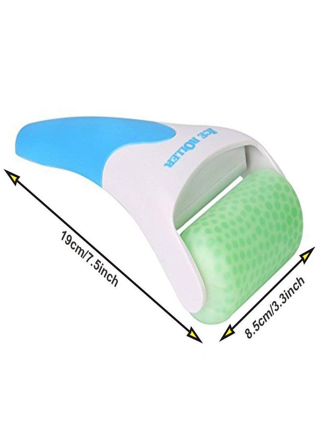 Meetzone مدلك ميتزون الثلجي لعلاج انتفاخ الوجه والعينين، والصداع النصفي، وتسكين الألم، والإصابات الطفيفة، مقاوم للماء، حجر بارد، تدليك مريح مضاد للشيخوخة، أدوات لمنع التجاعيد (قطعة واحدة/متعدد الألوان) - Image 3