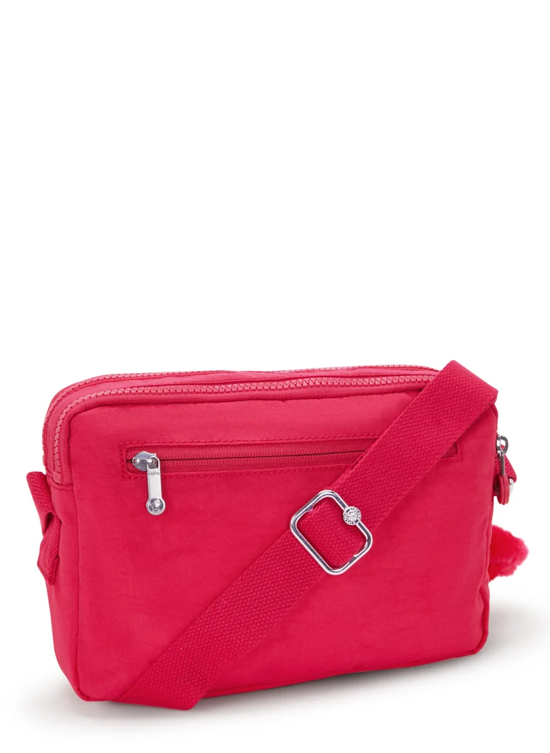 kipling Abanu M Medium crossbody Confetti Pink-I7076T73