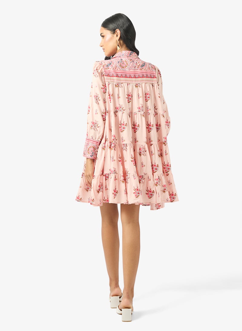 Biba Printed Dress - Image 2