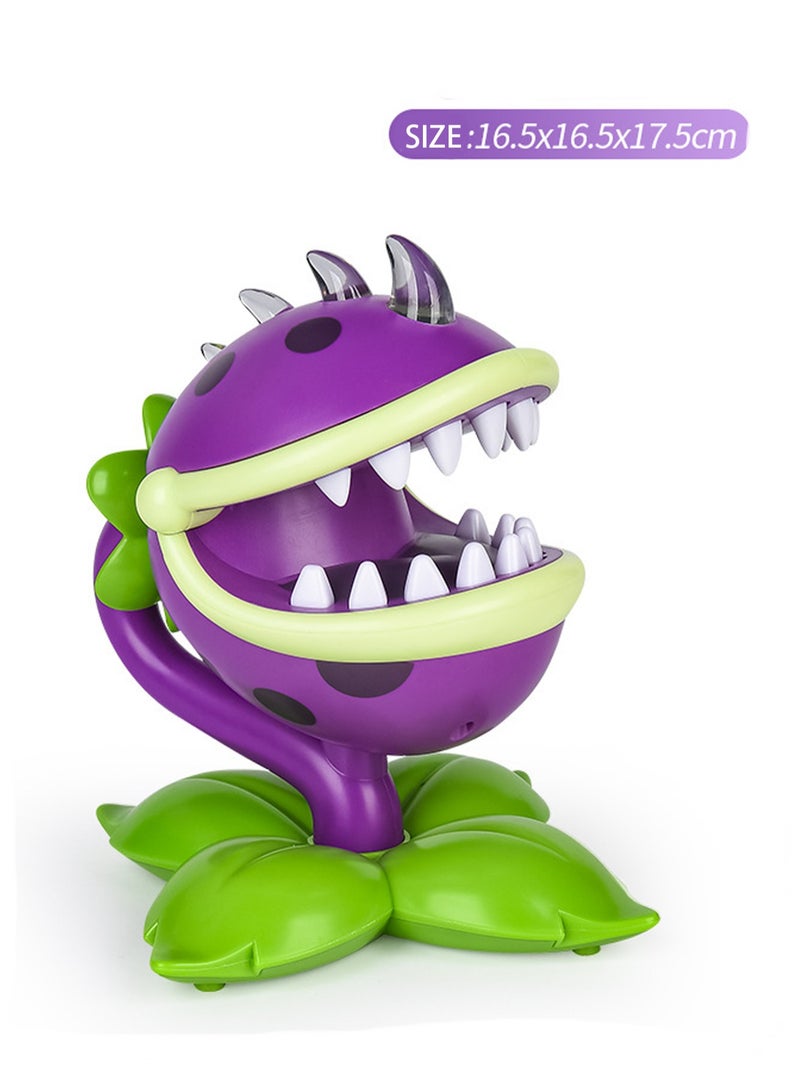 Plants vs. Zombies Finger Biting and Tooth Extraction Game, Big Mouth Chopper Model Parent-child Games and Toys, Great Gift for Kids and Fans (Piranha Plant) - Image 2
