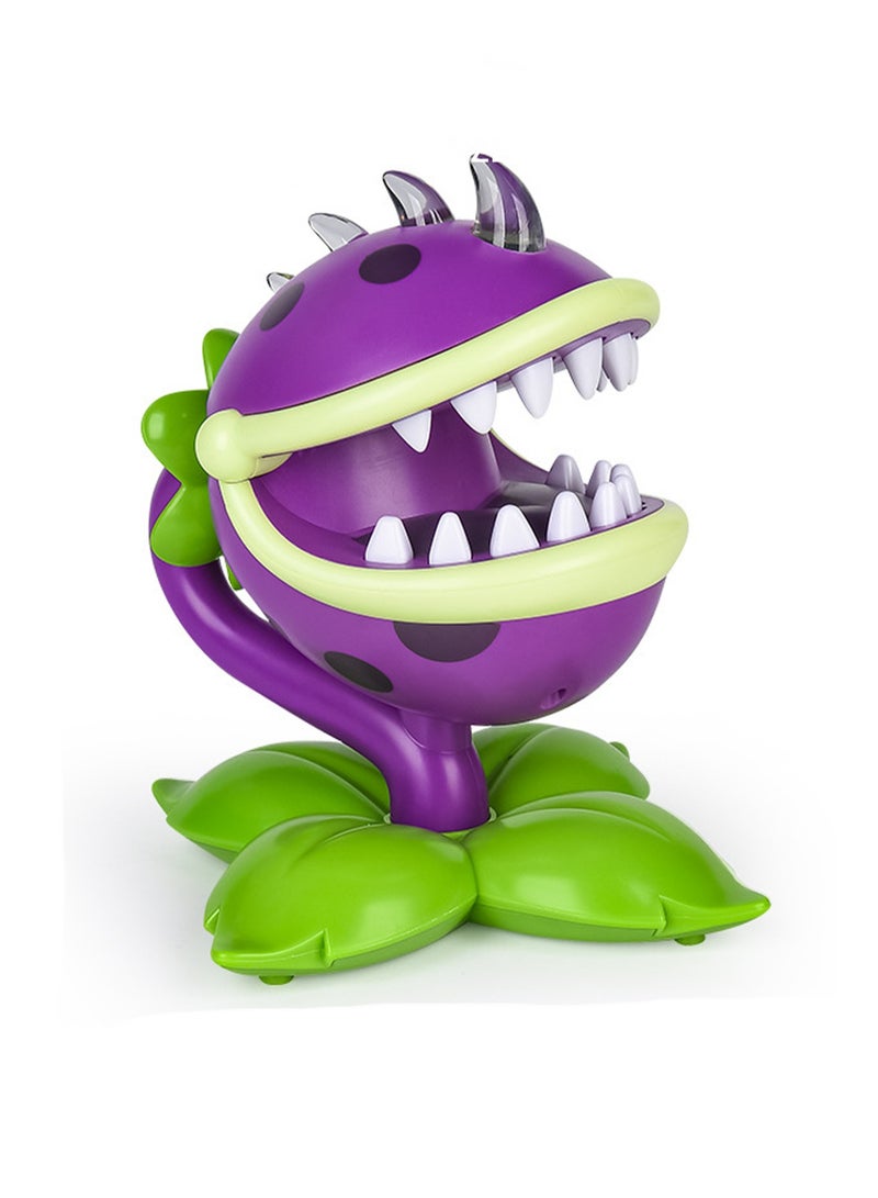 Plants vs. Zombies Finger Biting and Tooth Extraction Game, Big Mouth Chopper Model Parent-child Games and Toys, Great Gift for Kids and Fans (Piranha Plant) - Image 1