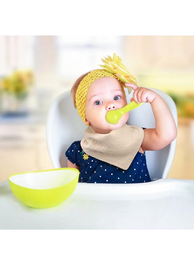 Accmor Muslin Baby Bibs 10 Pack Baby Bandana Drool Bibs 100% Cotton Baby Bibs for Teething and Drooling, Drool Bibs for Baby Girls Boys - Image 5