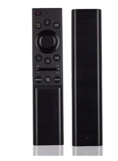 Replacement Voice Remote Control for Samsung Smart TV Includes Netflix, Prime Video and Samsung Internet Shortcut Buttons (BLACK, ELT-REM-C-01A)