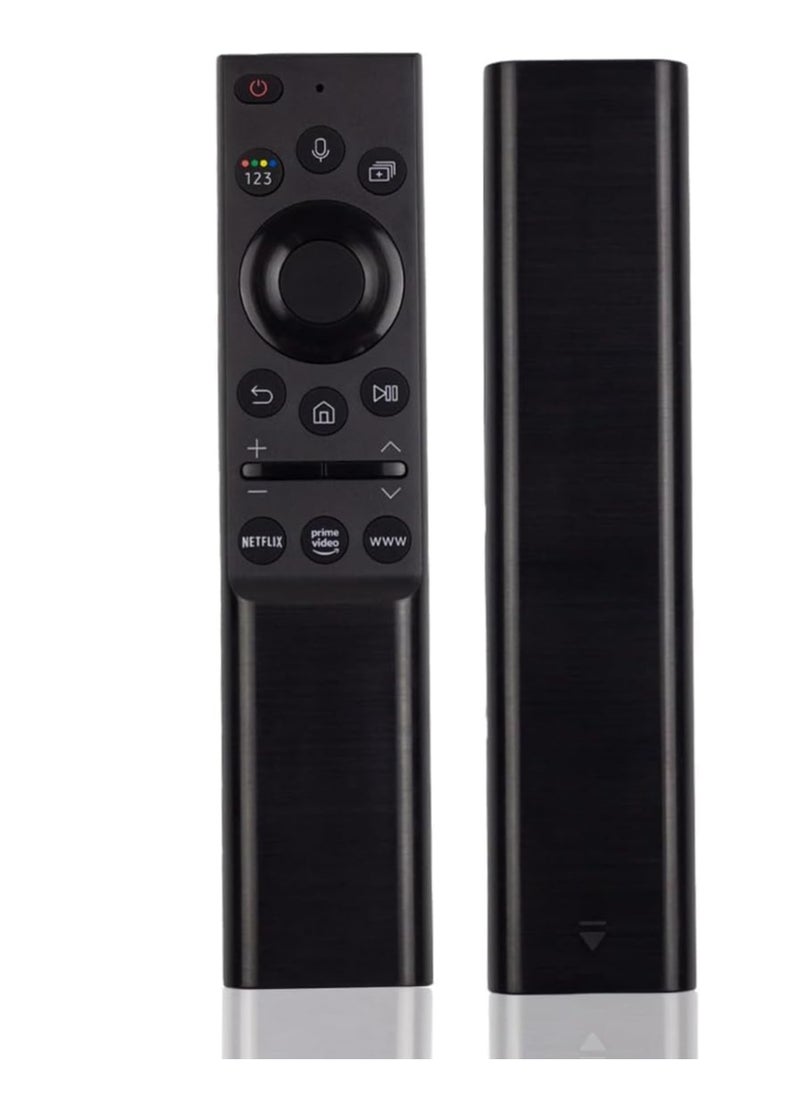 ELTRAZONE - Replacement Voice Remote Control for Samsung Smart TV Includes Netflix, Prime Video and Samsung Internet Shortcut Buttons (BLACK, ELT-REM-C-01A) - Image 1