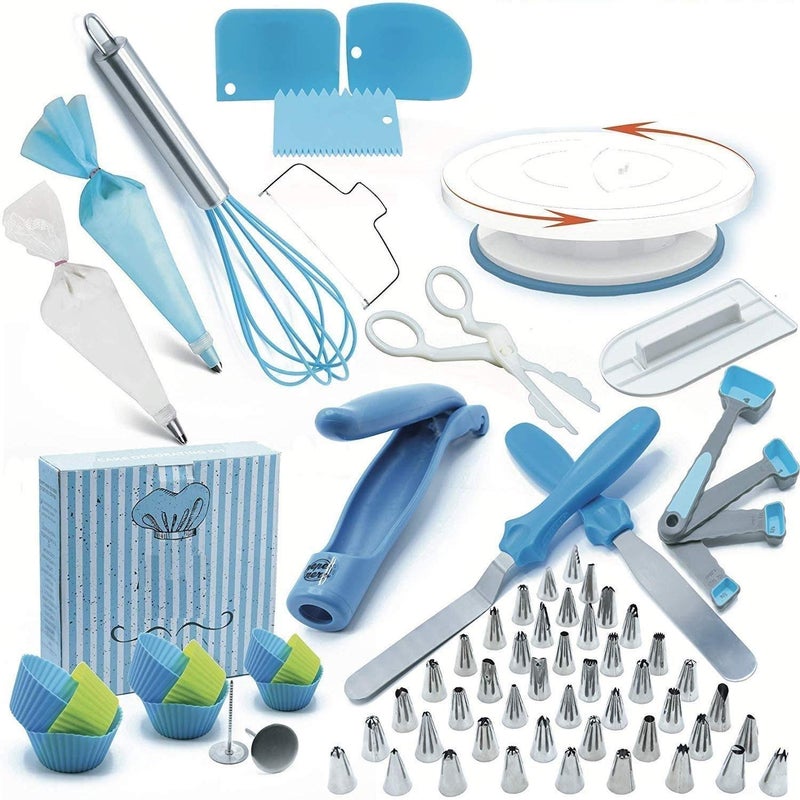 Lukzer 136Piece Bakeware Set Your Complete Cake Decorating Companion - Image 1