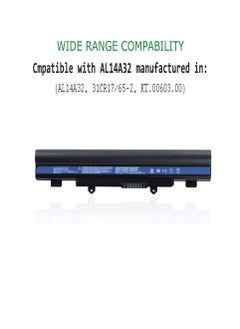 Zexen New AL14A32 Laptop Battery Replacement for Acer Aspire E1-571 E5-571 E5-411 E5-421 E5-511 E5-521 V3-472 V3-572 E14 E15 Touch Extensa 2509 2510  - Image 4