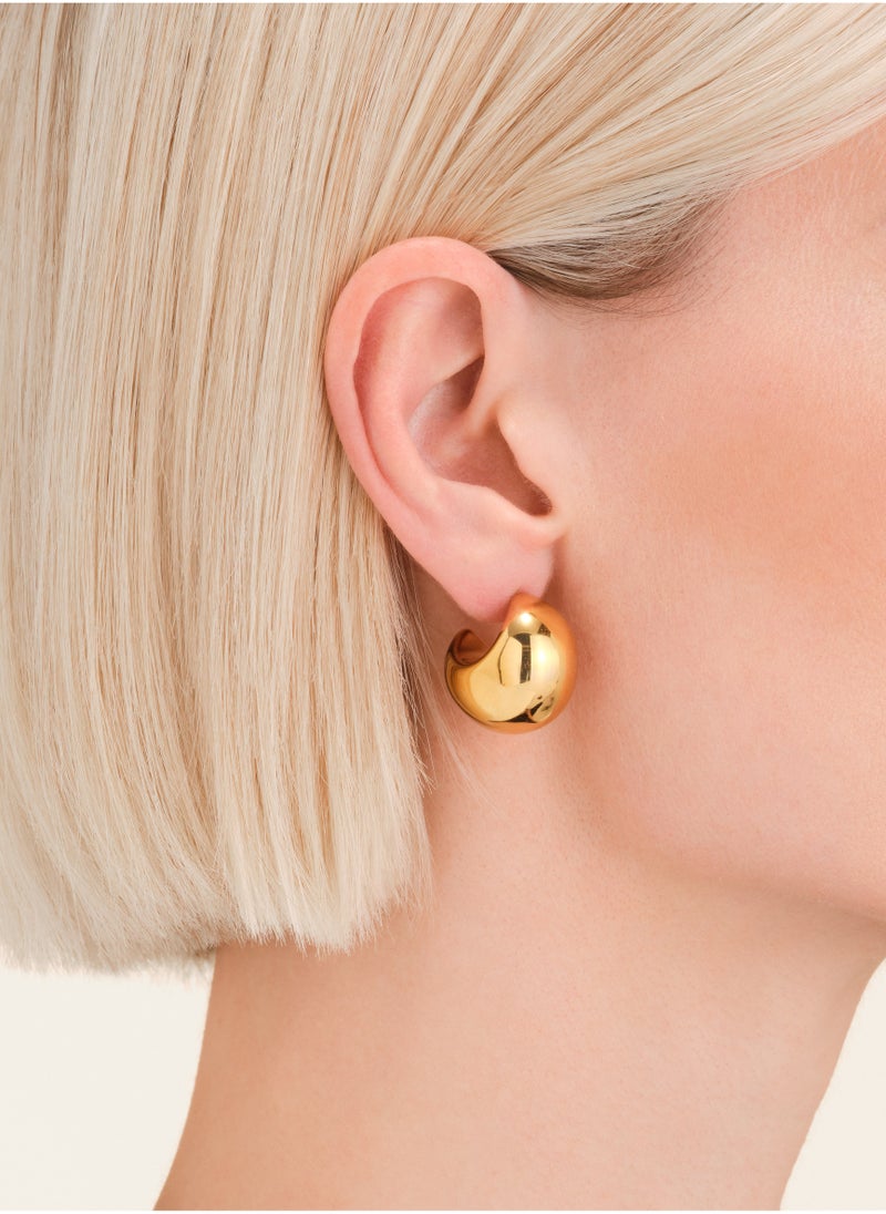 RoseField Rosefield Chunky Half Moon Hoops - JECMG-J976  - Image 3
