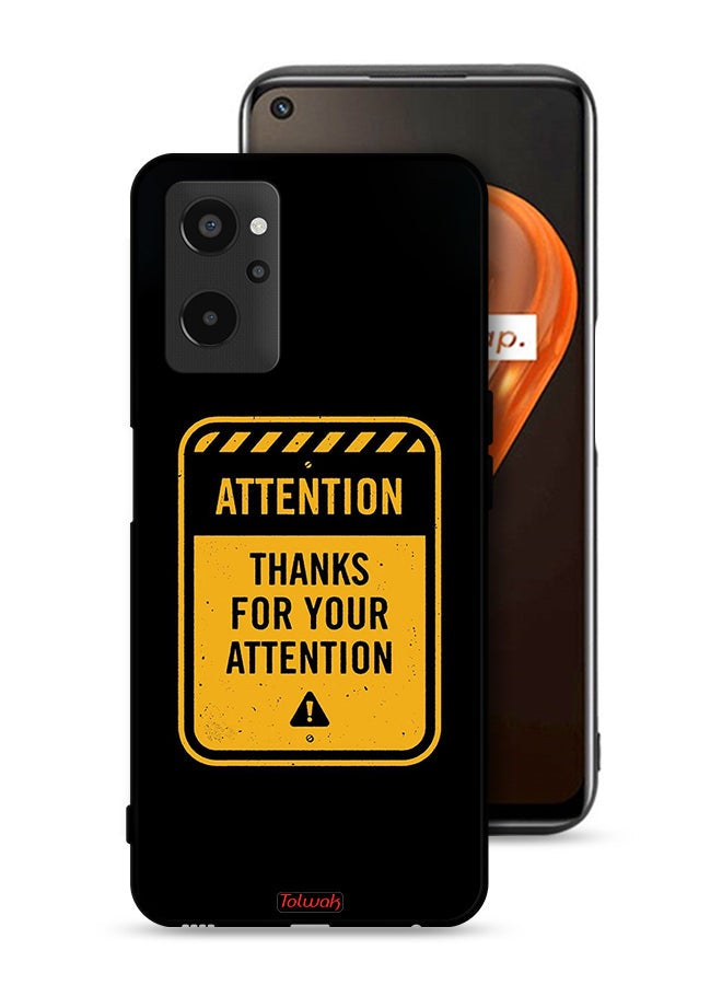 Tolwak Realme 9i 4G Protective Case Cover Thanks For Attention - Image 1
