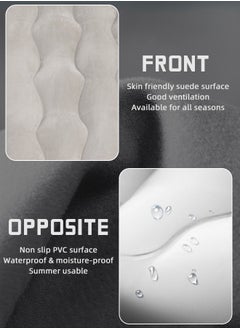 Occuwzz 5PCS Car Inflatable Mattress with 2 Pillows Electric Pump Portable Sleeping Pad for Car Camping  - Image 5