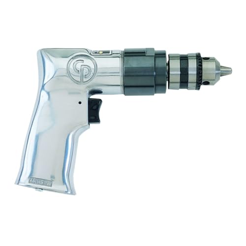 Chicago Pneumatic CP785 - Air Power Drill, 3/8 Inch (10 mm), Keyed Chuck, Aluminum Housing, Pistol Handle, 0.5 HP / 370 W, Stall Torque 3.1 ft. lbf / 4.2 NM, 2400 RPM, Power Tools & Home Improvement - Image 5