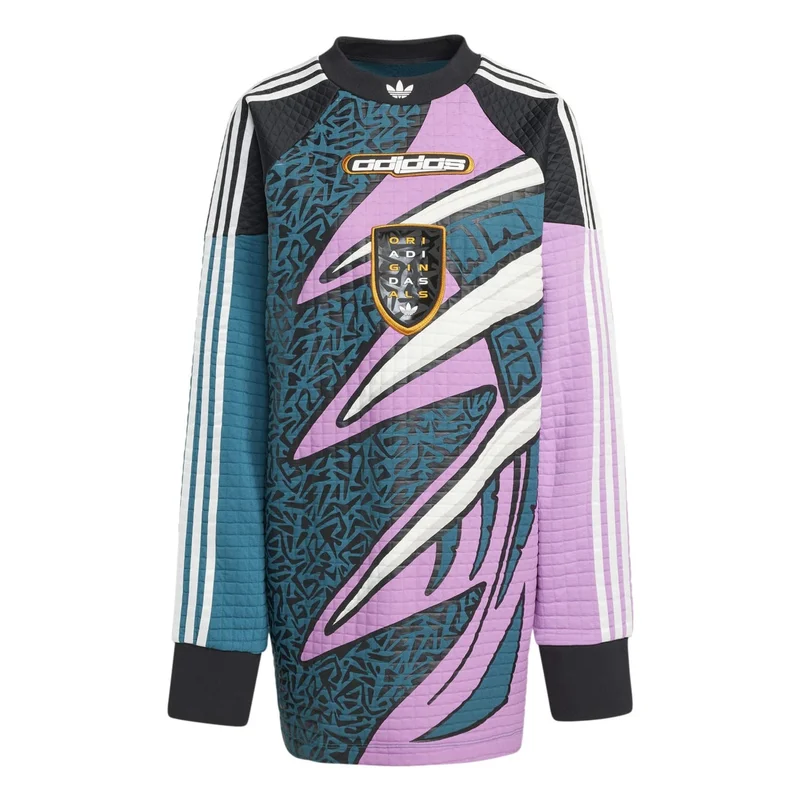 Adidas Originals Turquoise Premium Oversized Goalie Jersey for Women | Best Price UAE