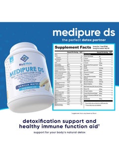 NuEthix Formulations NuEthix Formulations Medipure DS with Pea Protein Phase 1 & 2 Detoxification System, Supplement to Help Support The Body’s Natural Detoxification Process, Vanilla Wafer (Non-Caffeinated), 20 Servings  - Image 2