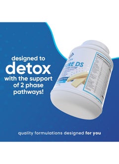 NuEthix Formulations NuEthix Formulations Medipure DS with Pea Protein Phase 1 & 2 Detoxification System, Supplement to Help Support The Body’s Natural Detoxification Process, Vanilla Wafer (Non-Caffeinated), 20 Servings  - Image 3