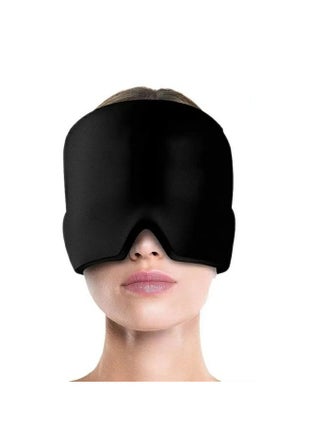 Ice Head Wrap Form Fitting Gel Headache Relief Hat Cold Therapy Mask Migraine Hat Cold Migraine Mask Comfortable & Stretchable Pack Eye Mask for Puffy Eyes Tension Sinus & Stress, (Black) - pzsku/ZDA05A2B63640F0287DC6Z/45/_/1725962302/00f19b08-0b90-4c1b-9806-ad8ddec42475