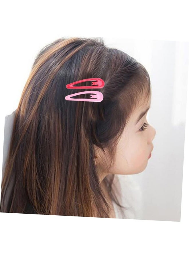 30 Pieces Colorful Hair Clips for Girls – Star, Heart, Drop Shape Snap Hair Clips, Perfect Hair Accessories for Toddlers, Children and Women - Image 2