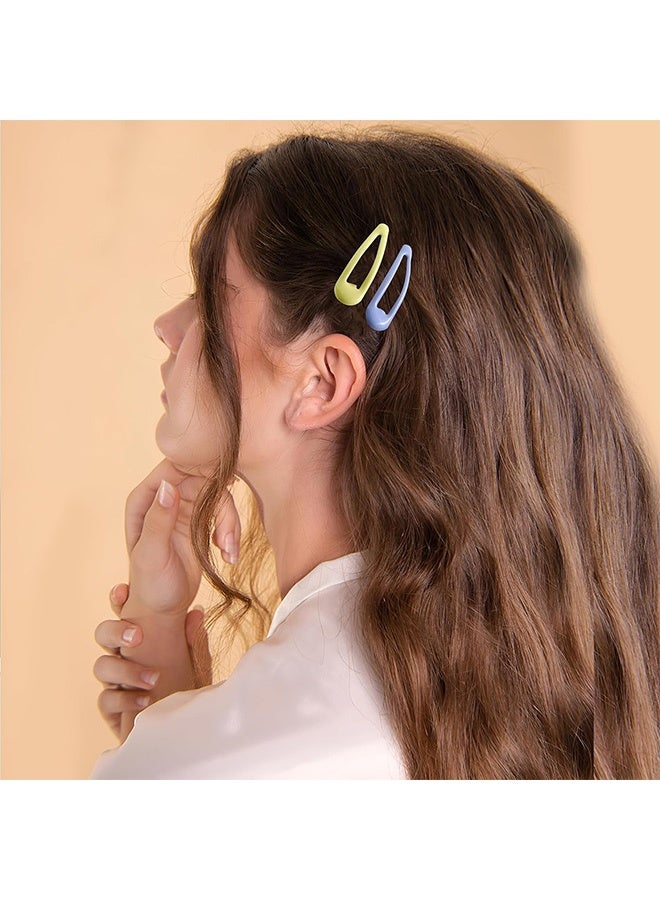 30 Pieces Colorful Hair Clips for Girls – Star, Heart, Drop Shape Snap Hair Clips, Perfect Hair Accessories for Toddlers, Children and Women - Image 4