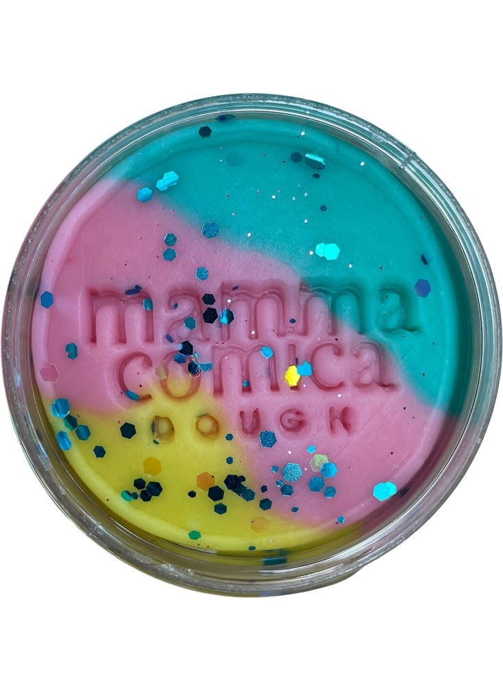 Mammacomica Dough - Mammacomicadough Baby Mermaid Natural Play Dough 130GR - Image 1