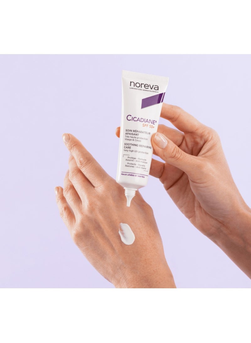 Noreva Cicadiane Repairing Cream SPF50 + 40ml - Image 3