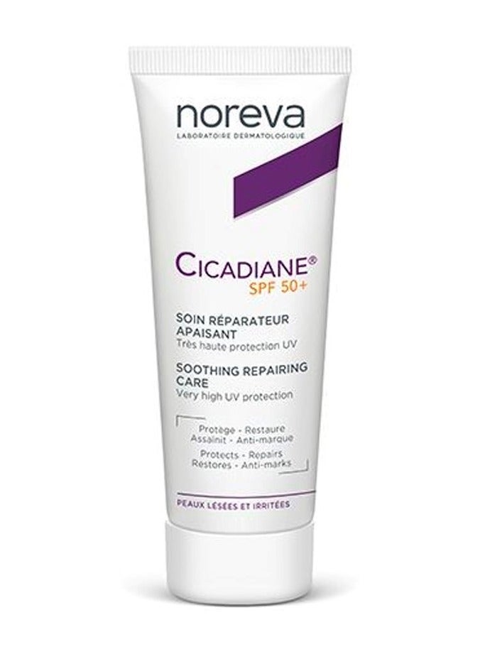 Noreva Cicadiane Repairing Cream SPF50 + 40ml - Image 1