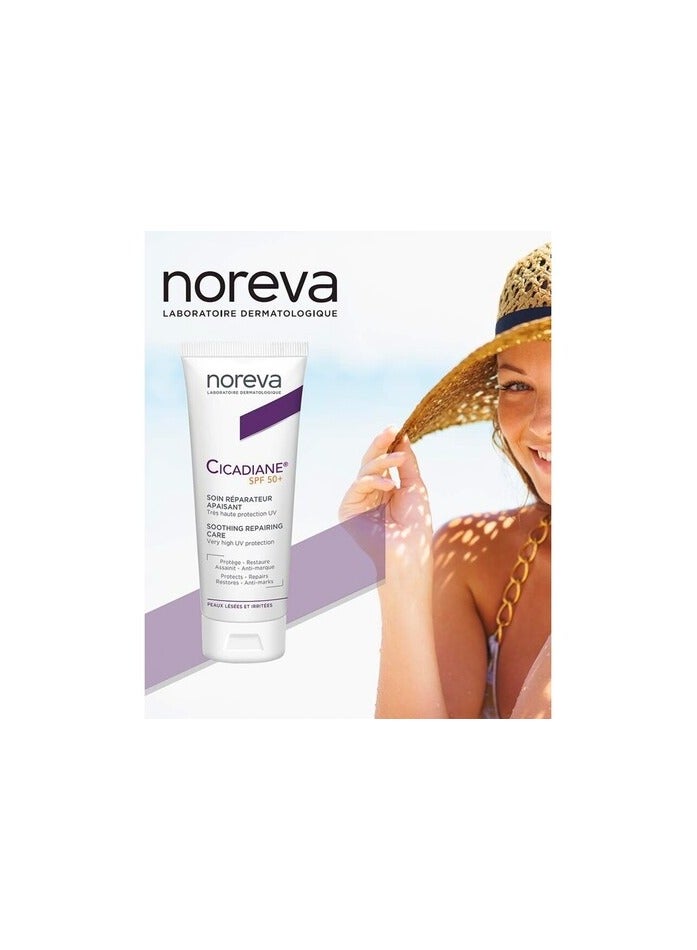 Noreva Cicadiane Repairing Cream SPF50 + 40ml - Image 2