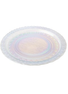 byblos Glass Serving Dish For Sweets Chocolate And Fruits Multi-Use Size 32Cm depth 3 m  - Image 1