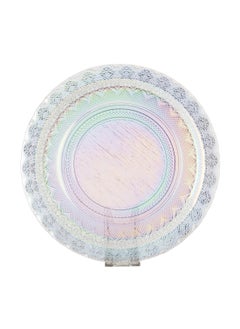 byblos Glass Serving Dish For Sweets Chocolate And Fruits Multi-Use Size 32Cm depth 3 m  - Image 2
