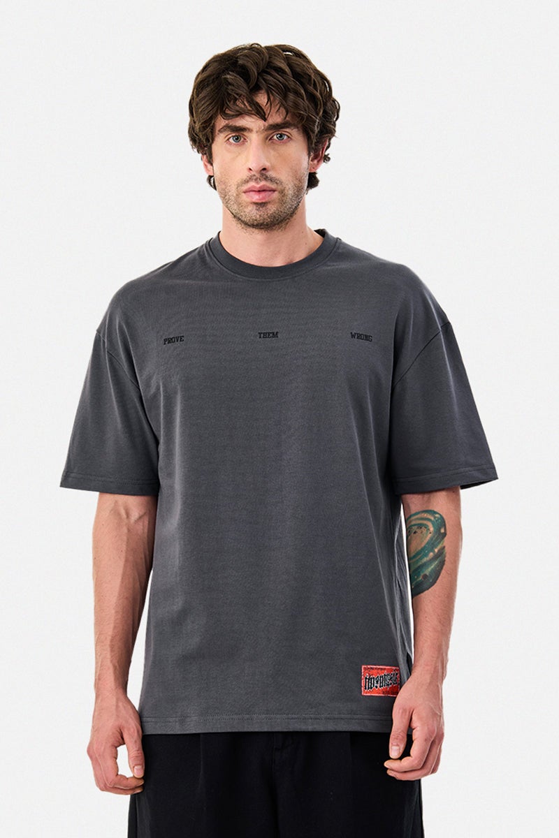SNITCH 100% Cotton Oversized Printed T-Shirt - Image 4