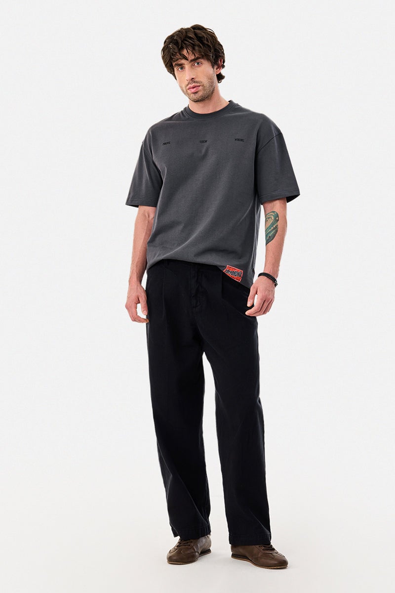 SNITCH 100% Cotton Oversized Printed T-Shirt - Image 2