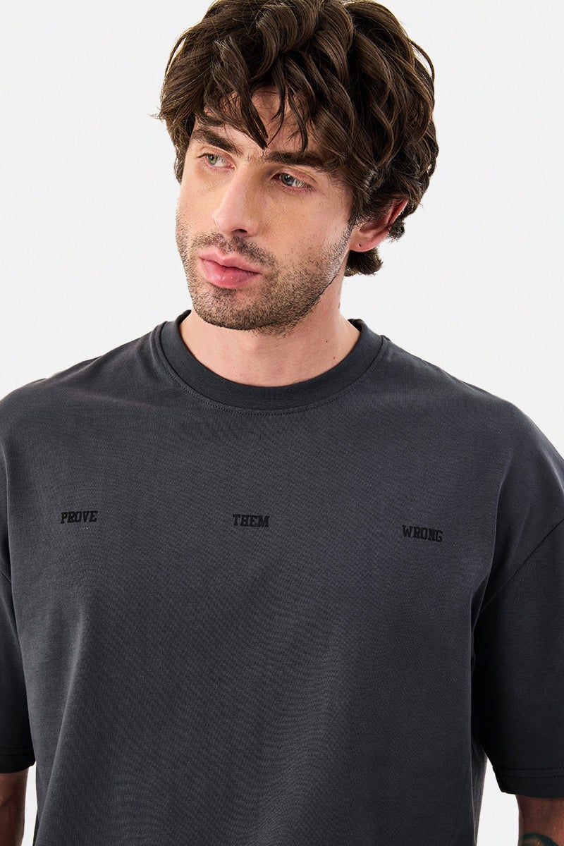SNITCH 100% Cotton Oversized Printed T-Shirt - Image 3