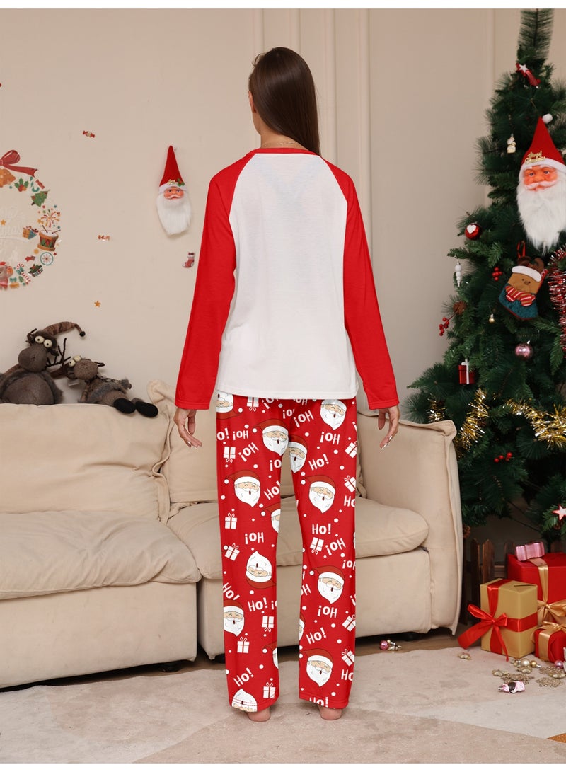 TAPIT Christmas Family Matching Pajamas Classical Nightwear Sleepwear Sets Long Sleeve Pjs for for Adults Kids and Baby Holiday Xmas Sleepwear Set (Men) - Image 5