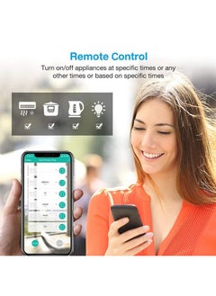 نيبمينينت مقبس تمديد ذكي بأربع اتجاهات يعمل بتقنية الواي فاي أبيض  - Image 4