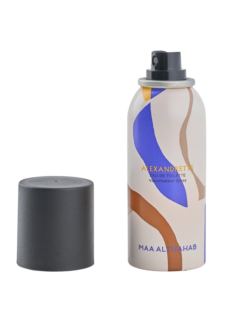 ماء الذهب Alexandrette Body spray  For Men 100 ml - Image 2