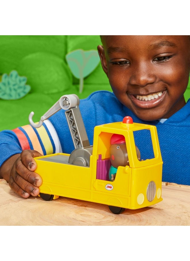 Peppa Pig Peppa Pig Granddad Dog's Tow Truck Construction Vehicle and Figure Set, Preschool Toys for Boys and Girls 3 Years and Up  - Image 5
