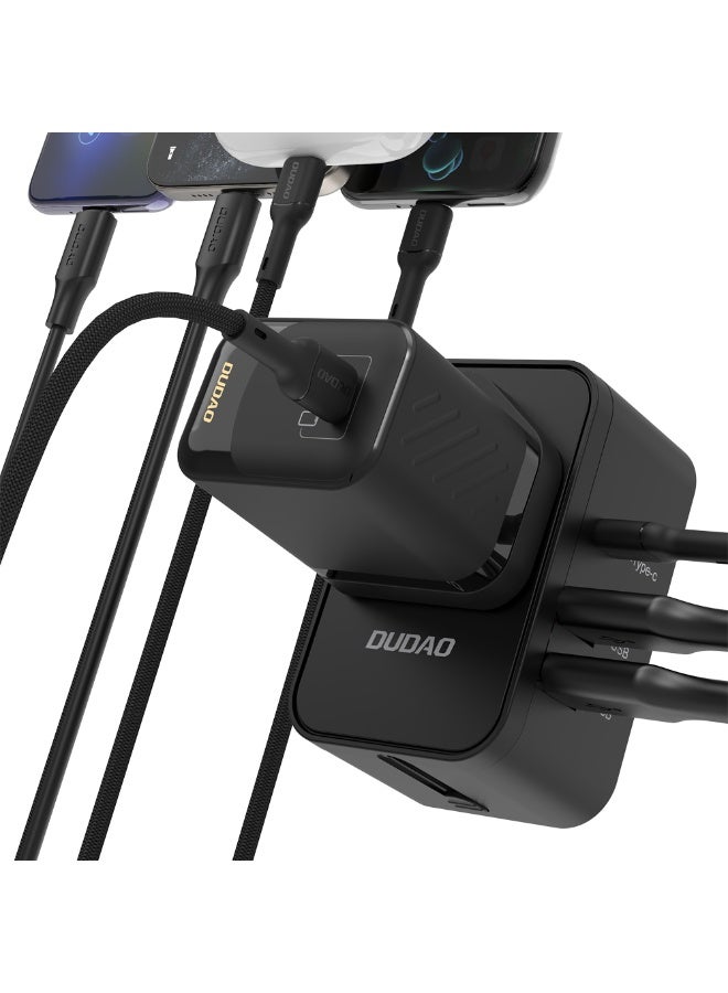 DUDAO A71-B UNIVERSAL TRAVEL CHARGER -BLK - Image 3