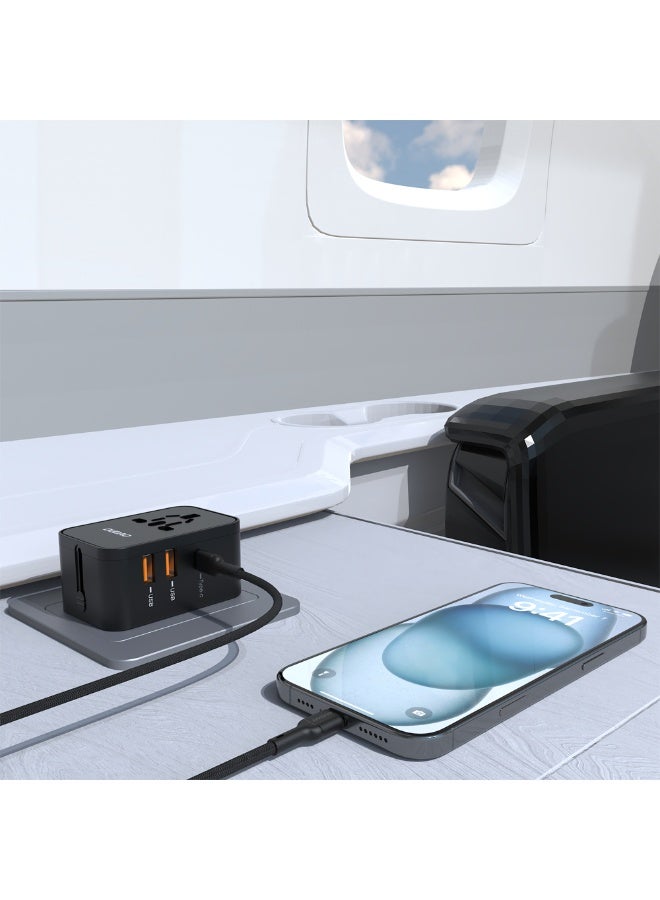 DUDAO A71-B UNIVERSAL TRAVEL CHARGER -BLK - Image 1